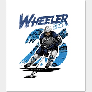 Blake Wheeler Winnipeg Offset Posters and Art